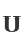 U