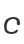 C