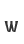 w