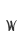 W