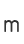 m