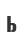 b