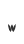 w