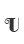 U