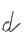 d