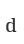 d