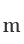 m