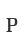 P