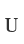 U
