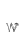 w