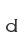 d