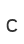 C