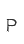 P