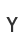 Y