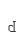 d