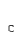 c