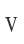 V