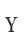 Y