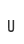 U