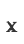 x