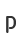 p