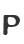 P