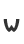 w