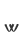 w