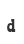 d