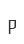 p