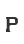 P