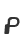 P