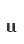 u