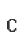 C