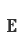 E