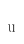 u