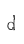 d