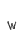 w