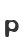 p