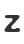 Z