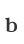 B