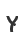 Y