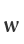 w