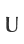 U