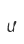 u