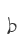 b