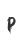 p