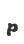 p