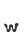 w