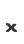x
